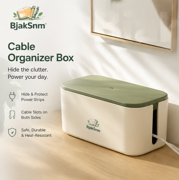 BjakSnm™ Multi-Compartment Pen Cup