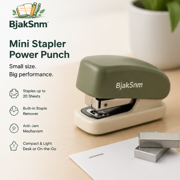 BjakSnm™ Adjustable Stapler